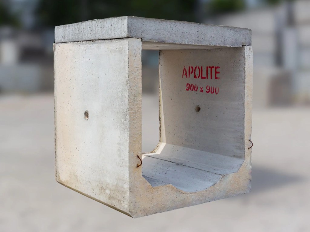 Precast Reinforced Concrete U-Shape Drain Manufacturer Malaysia - Malaysian standards under SIRIM certification - Apolite Concrete Product Manufacturer Johor Malaysia 01